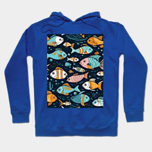 fish patterns gift ideas Hoodie